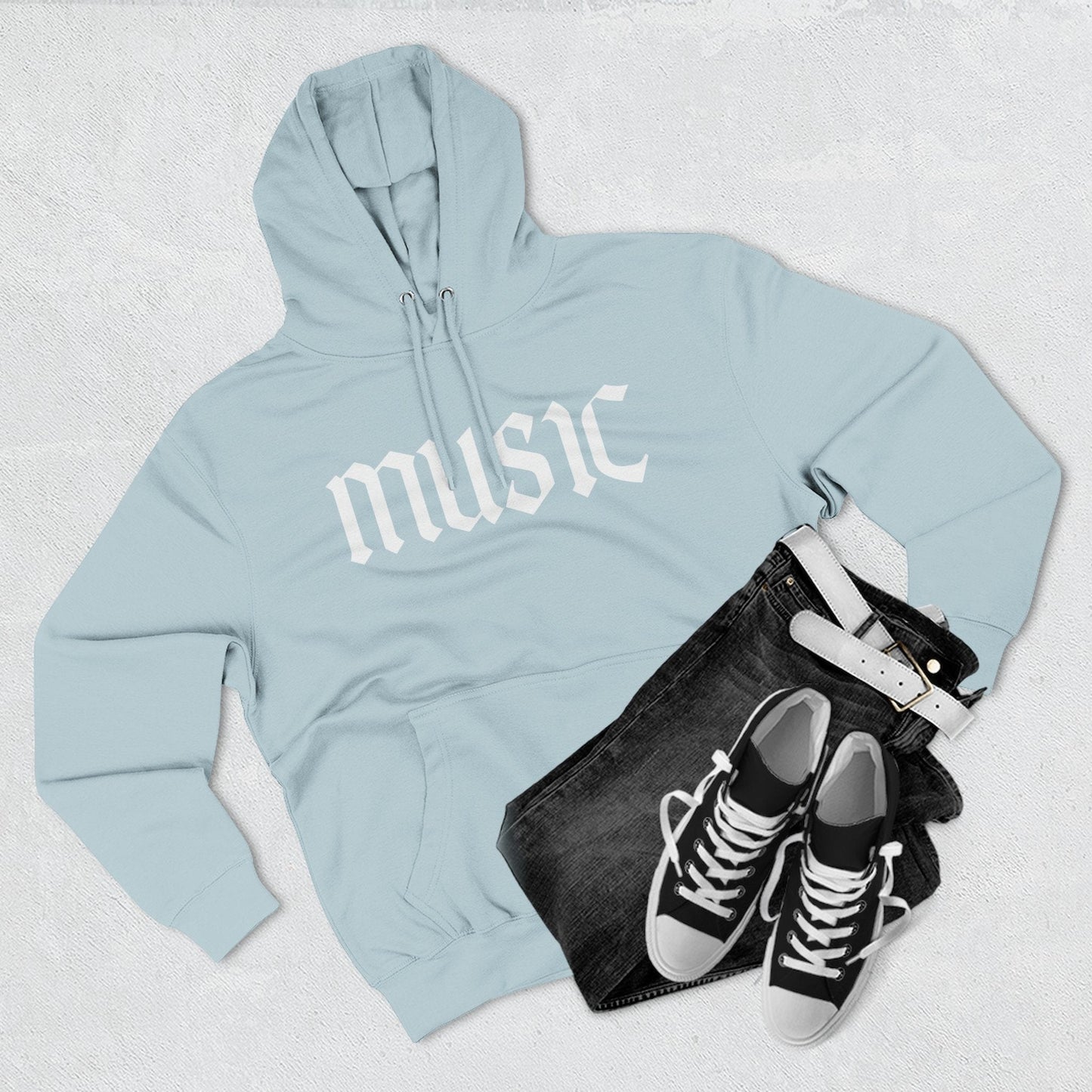 Music Definition Hoodie – Homo Sapiens Greatest Achievement Ever