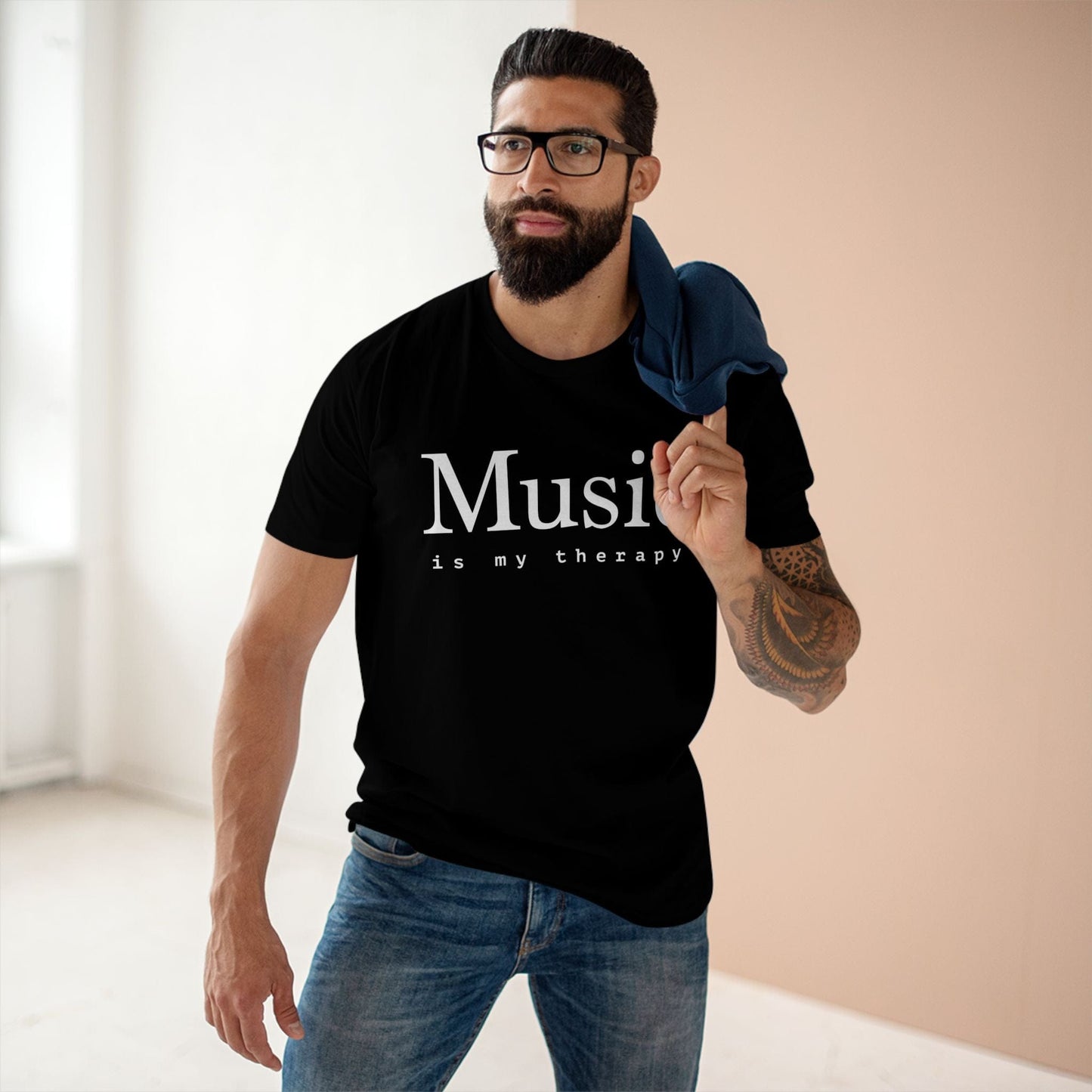 Music Is My Therapy, Unisex T-shirt