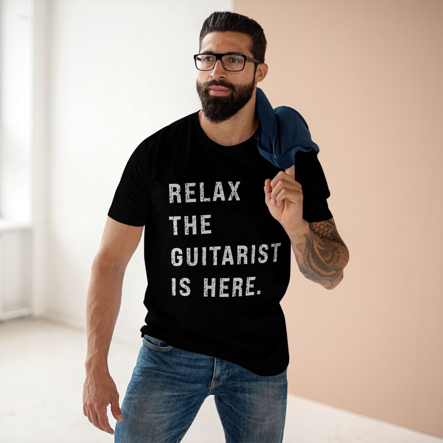 Relax The Guitarist Is Here, Unisex T-shirt