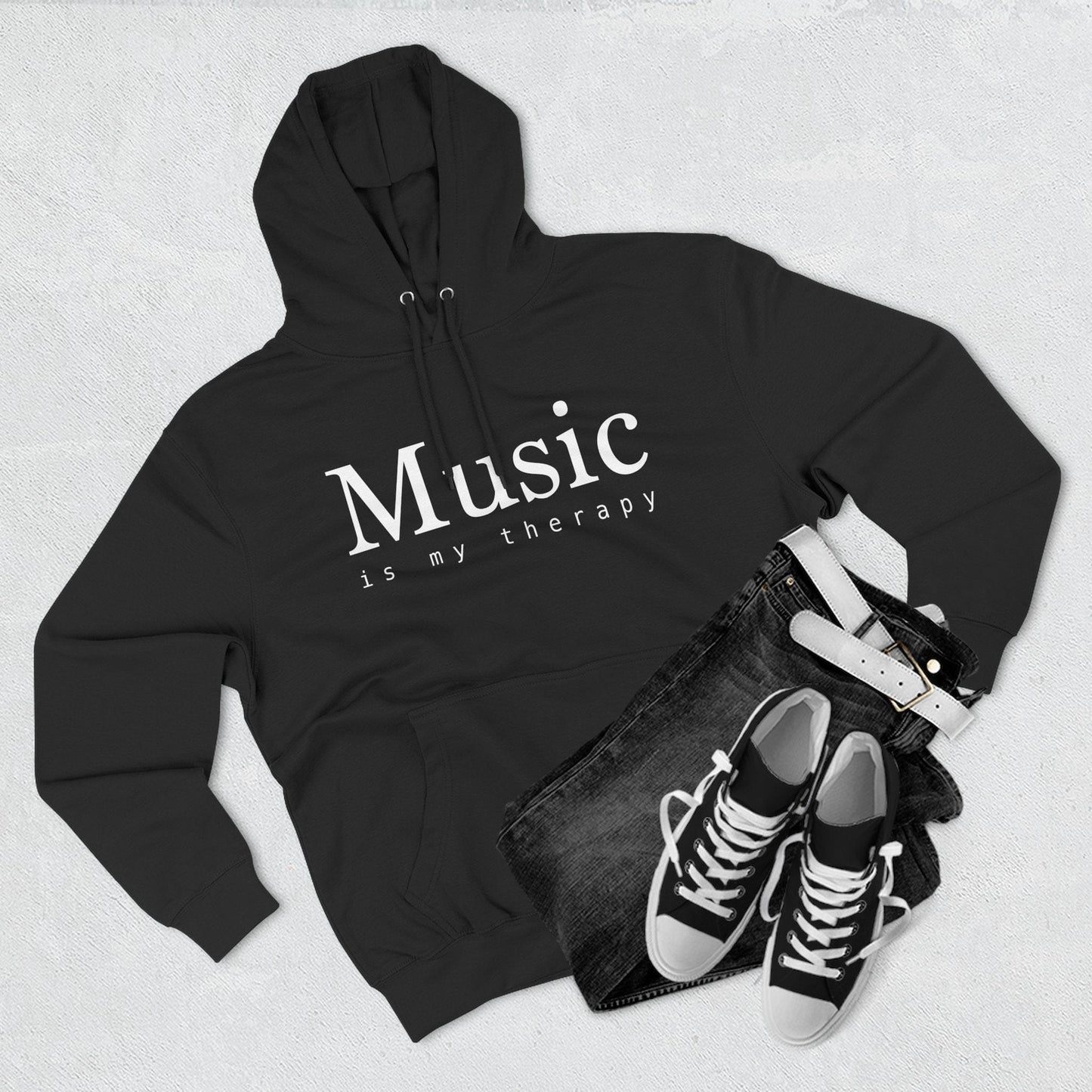 Music Is My Therapy Hoodie