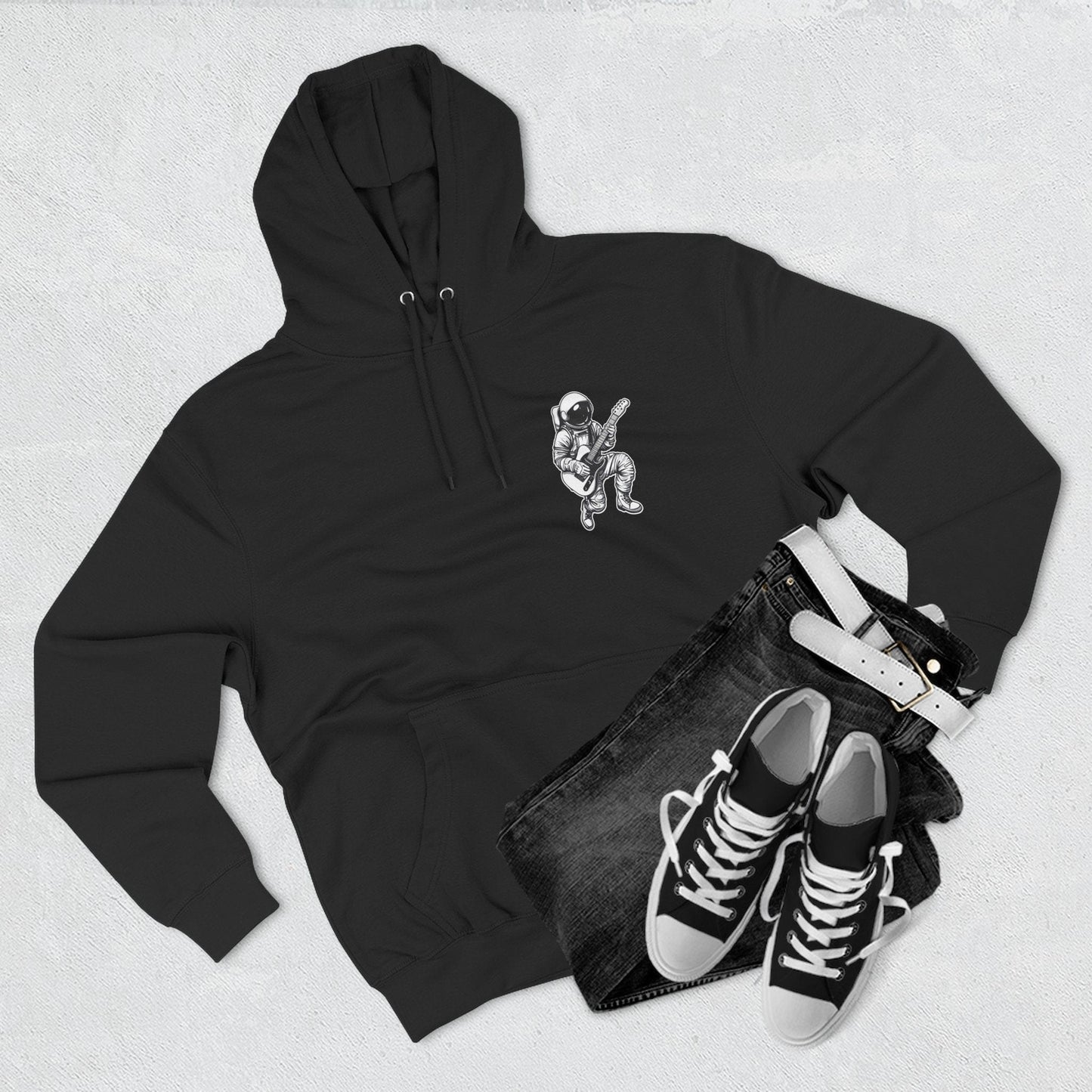 Spaceman Guitar Hoodie