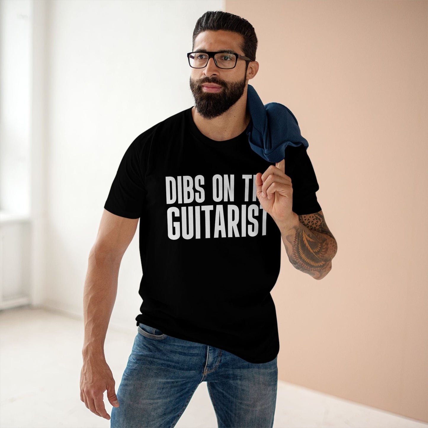 Dibs On The Guitarist, Unisex T-shirt