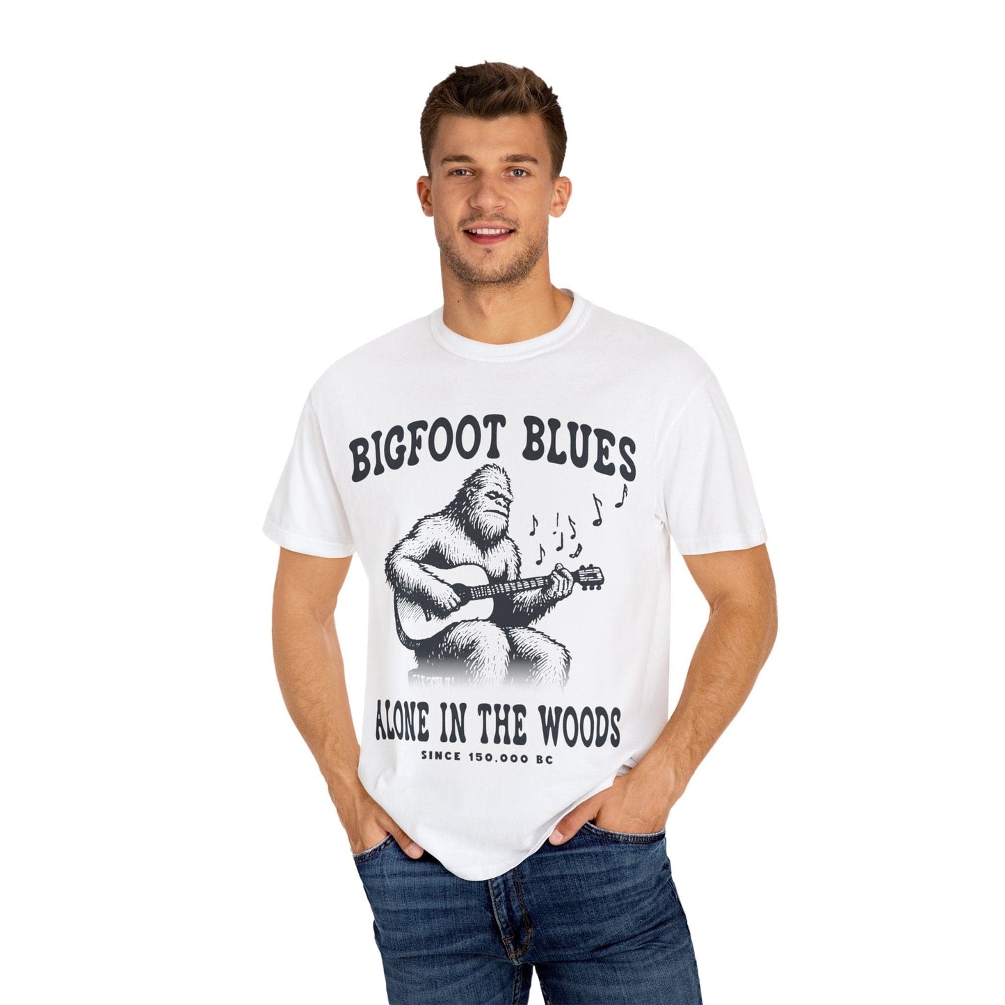 Bigfoot Blues Guitar, Comfort Colors Unisex T-shirt