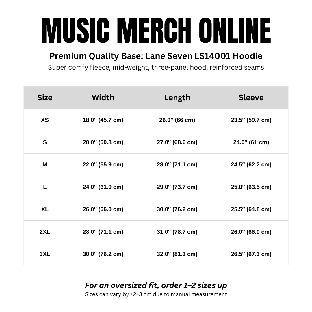 Dibs On The Guitarist, Three-Panel Fleece Hoodie