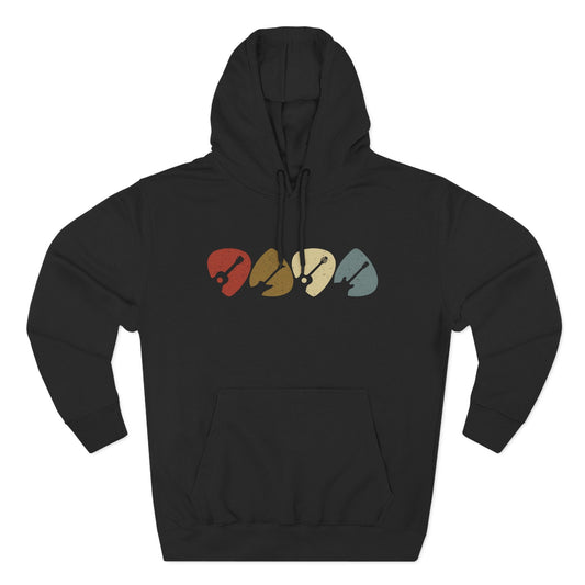 Vintage Guitar Pick Hoodie