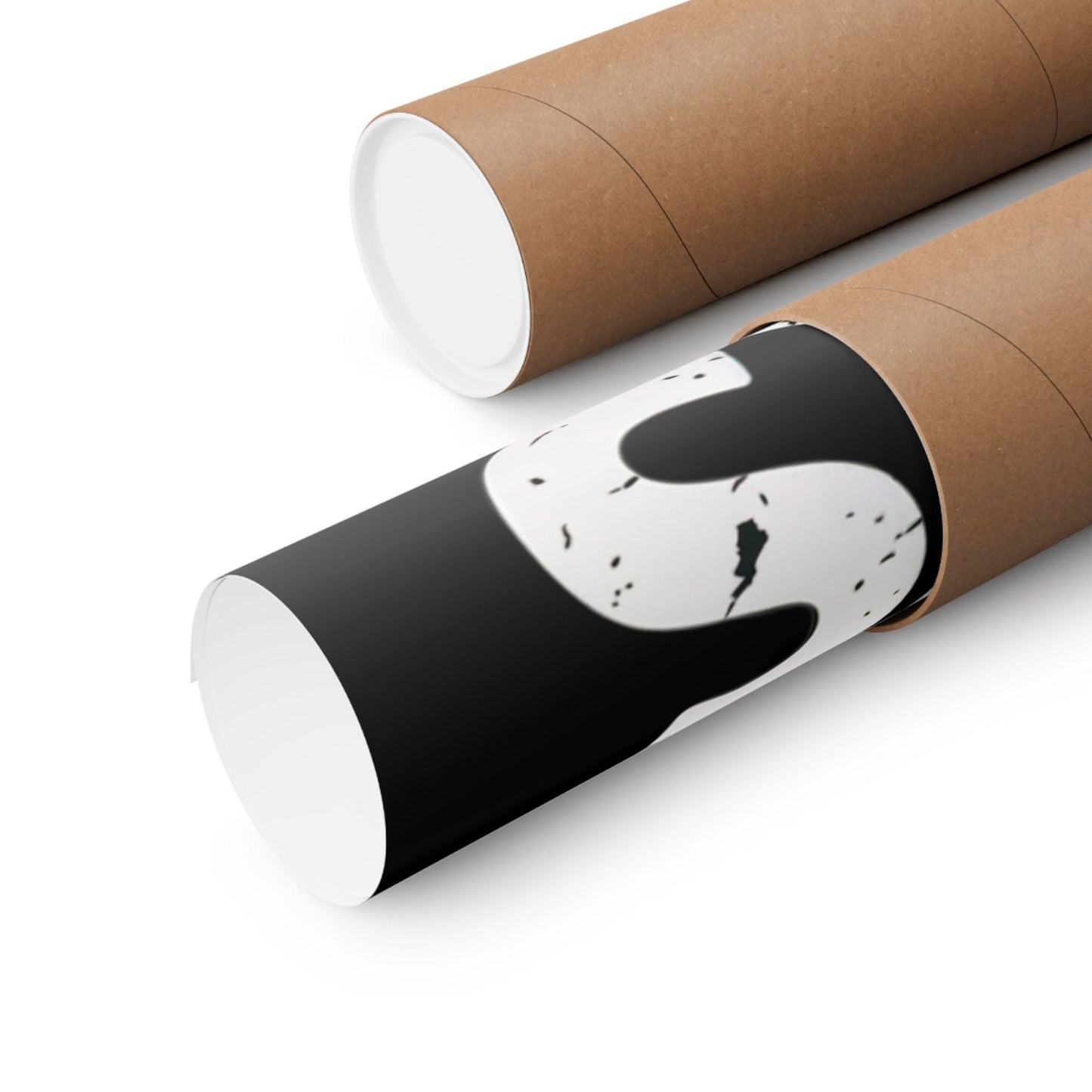 Santa Rocks Guitar Poster – Fun Retro Christmas Wall Art for Guitar Lovers