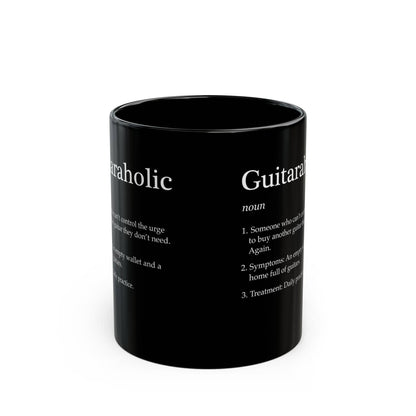 Guitaraholic definition Mug