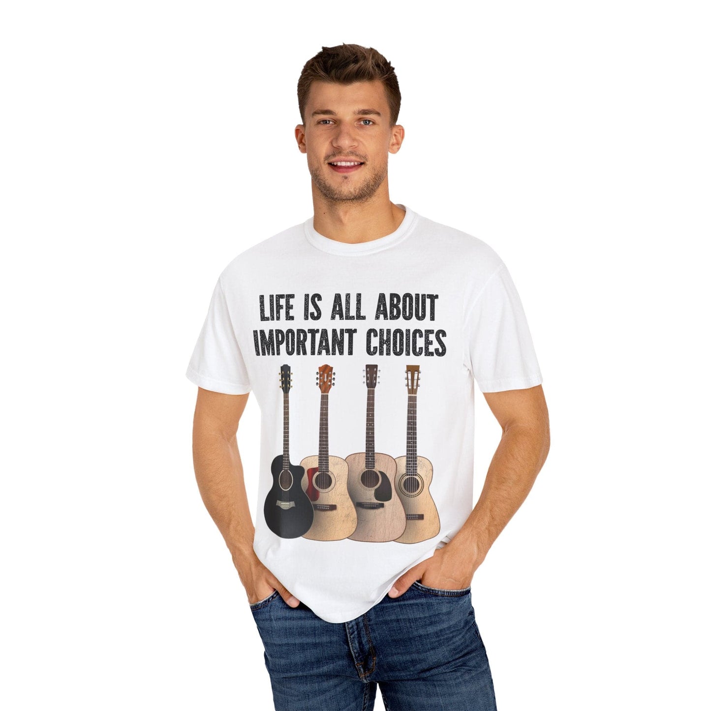 Life Is All About Important Choices, Comfort Colors Unisex T-shirt