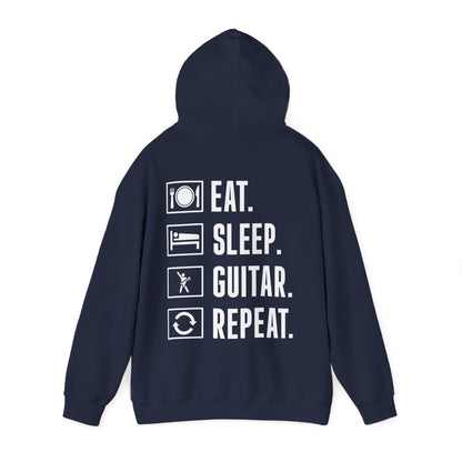 Eat, Sleep, Guitar, Repeat Hoodie