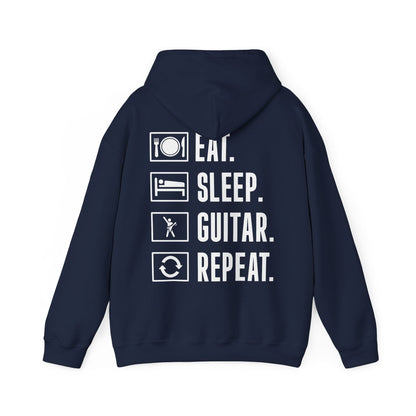 Eat, Sleep, Guitar, Repeat Hoodie