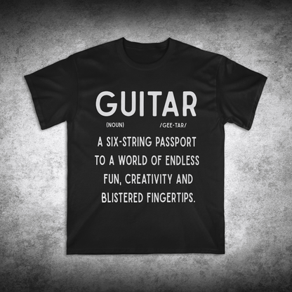 Guitar Definition Funny T-Shirt
