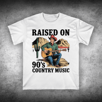 Raised On 90s Country Music T-shirt