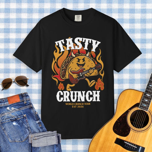 Tasty Crunch Guitar Taco T-shirt