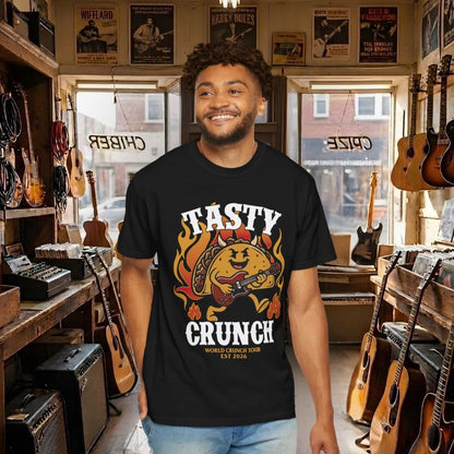 Tasty Crunch Guitar Taco T-shirt