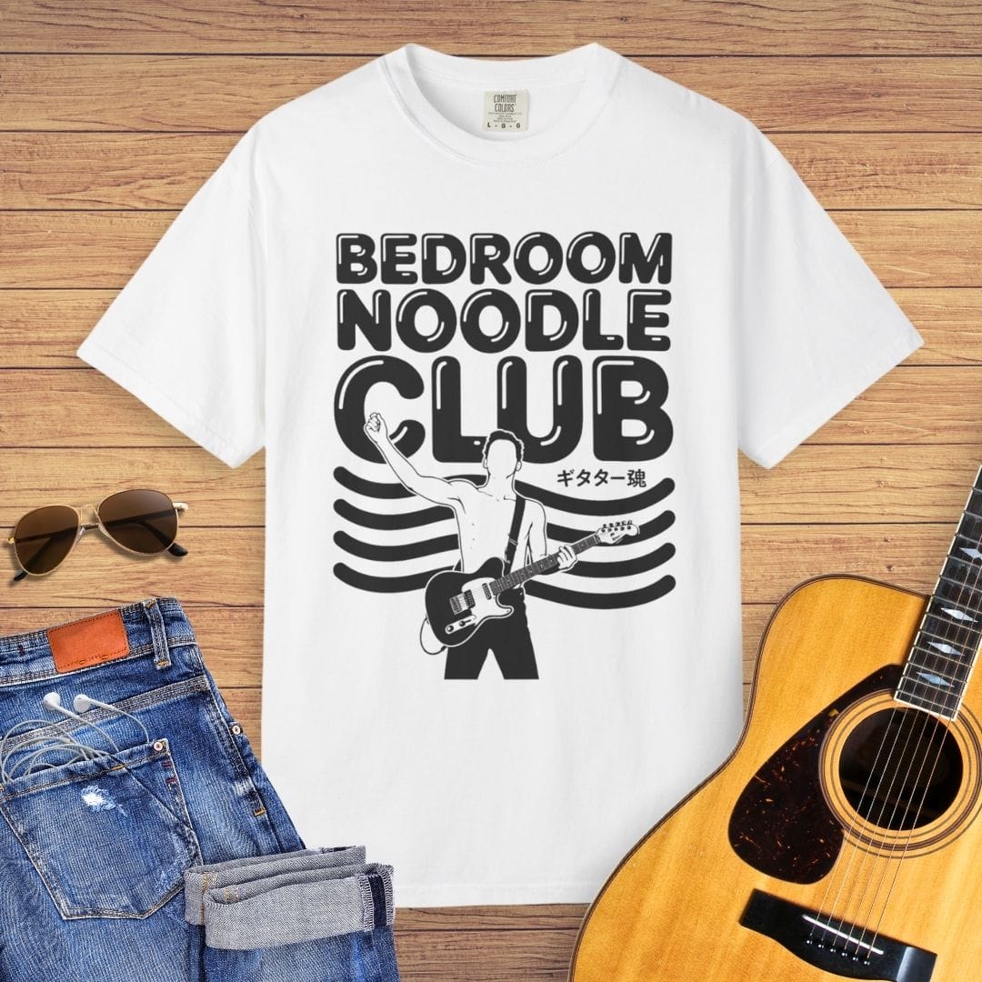 Bedroom Noodle Club Guitar T-shirt