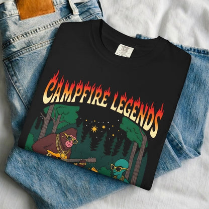 Campfire Legends Guitar T-Shirt