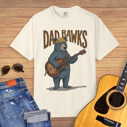 Dad Rawks Guitar T-Shirt