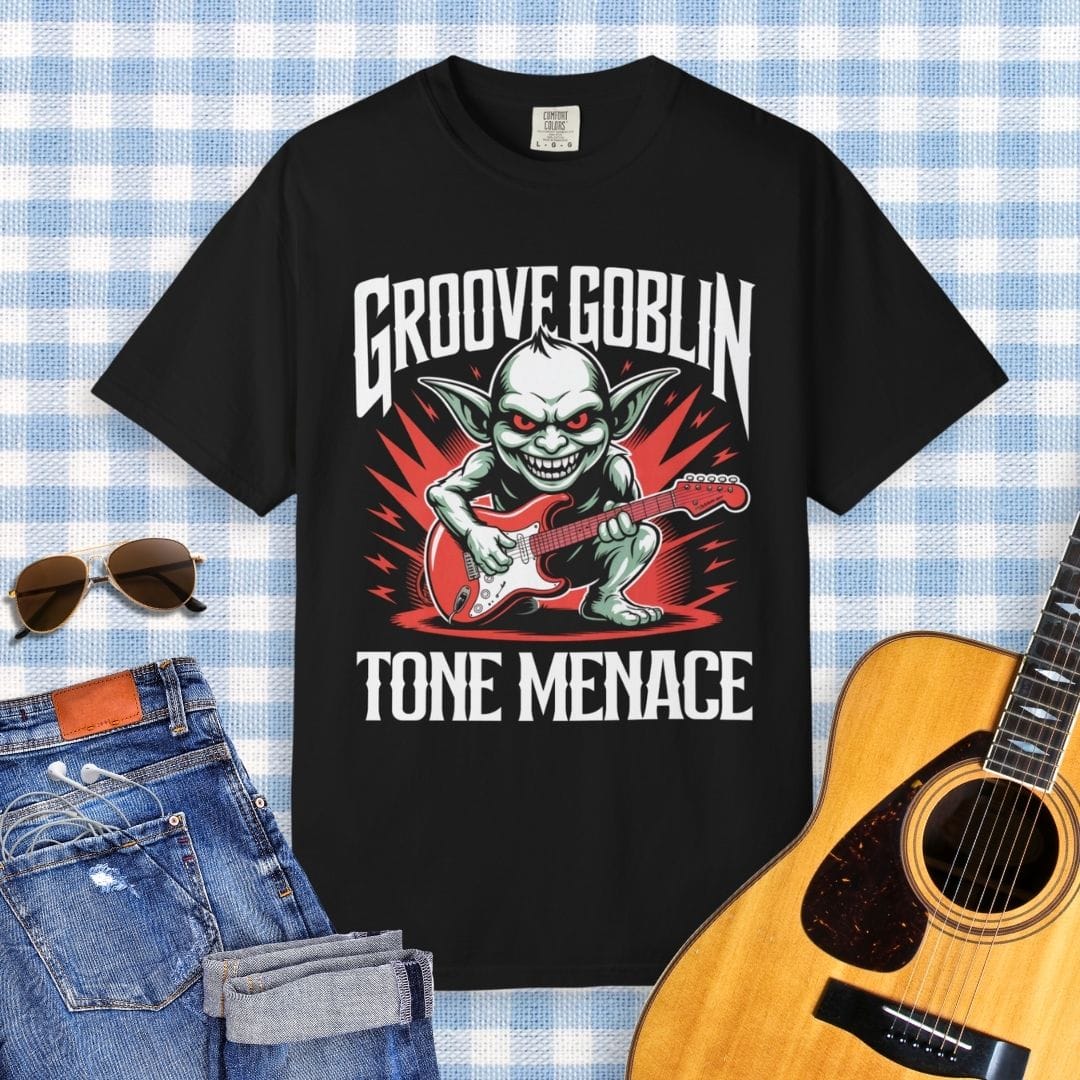 Groove Goblin Tone Menace Guitar T-shirt