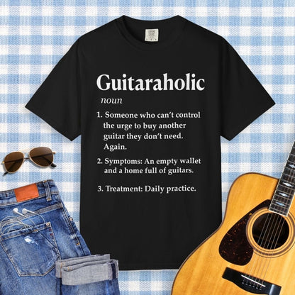 Guitaraholic Definition T-shirt