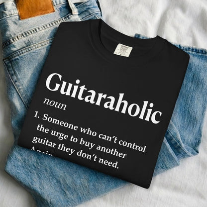 Guitaraholic Definition T-shirt