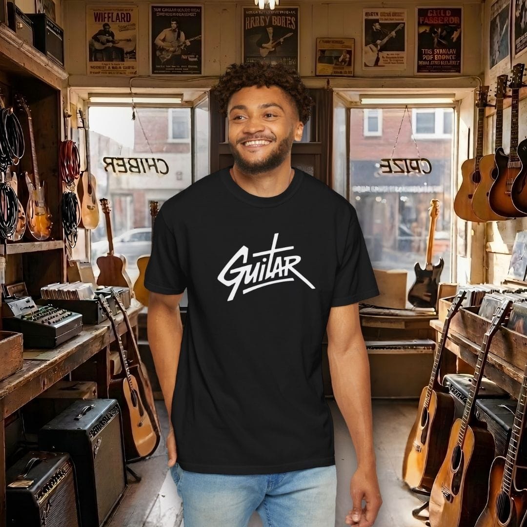 Guitar Graffiti Logo T-shirt