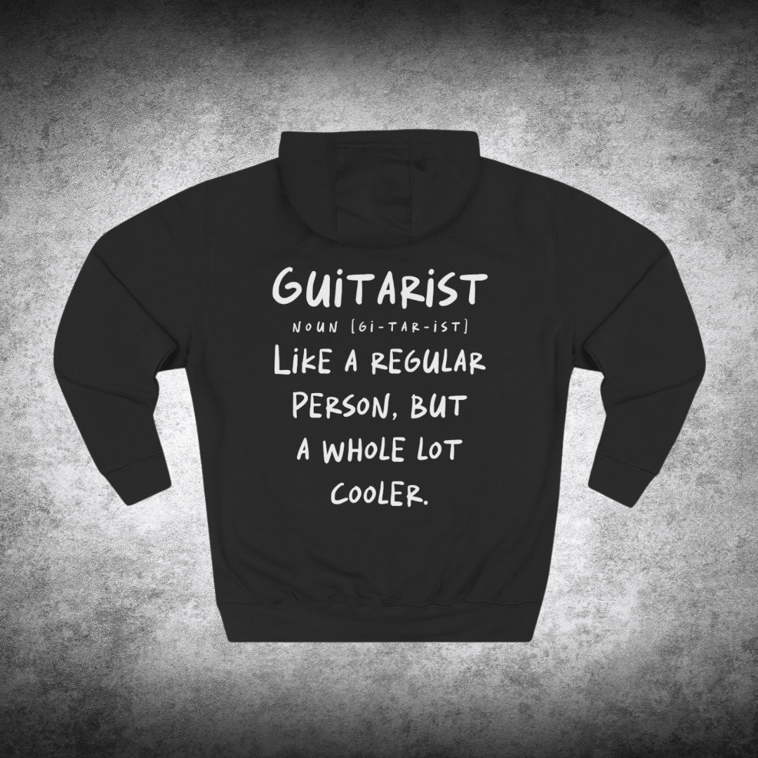 Guitarist Definition Hoodie – Funny Hoodie for Guitar Players