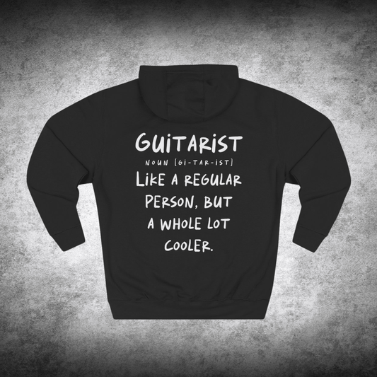 Guitarist Definition Hoodie – Funny Hoodie for Guitar Players