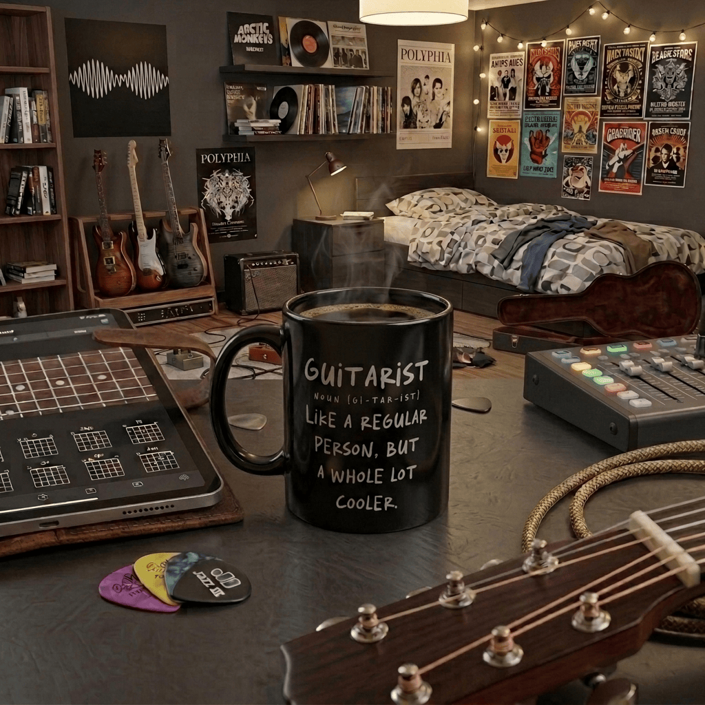 Guitarist Like A Regular Person 11oz Mug