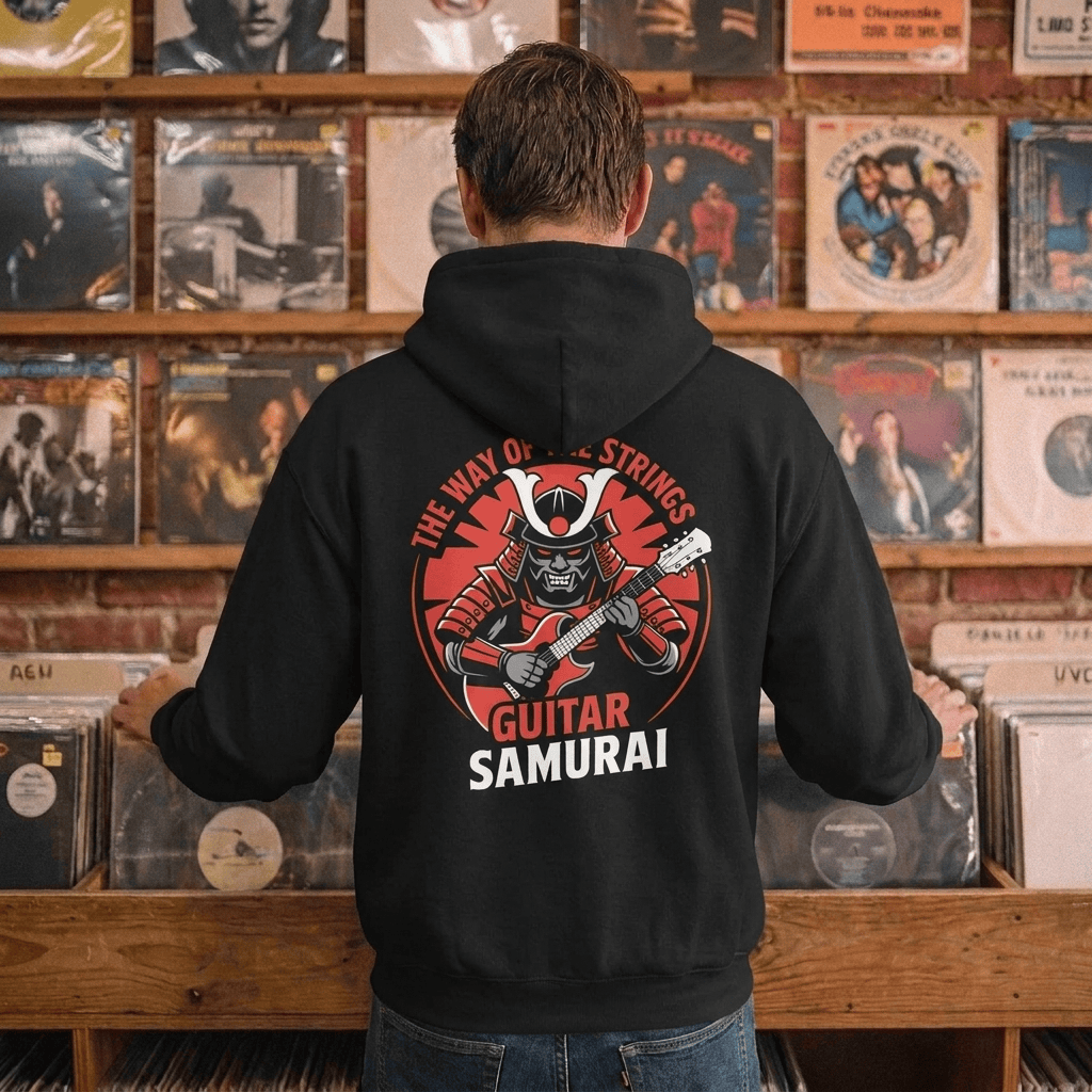 Guitar Samurai Hoodie