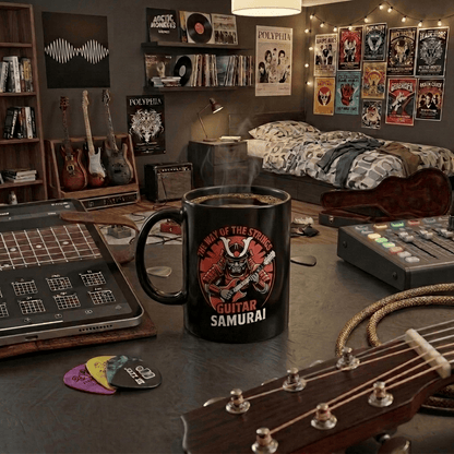 Guitar Samurai 11oz Mug
