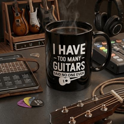 I Have Too Many Guitars 11oz Mug