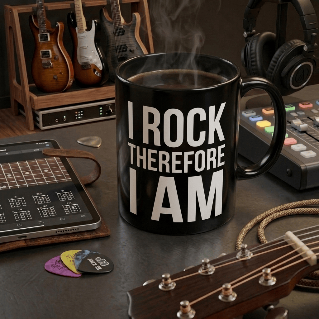 I Rock Therefore I Am 11oz Mug