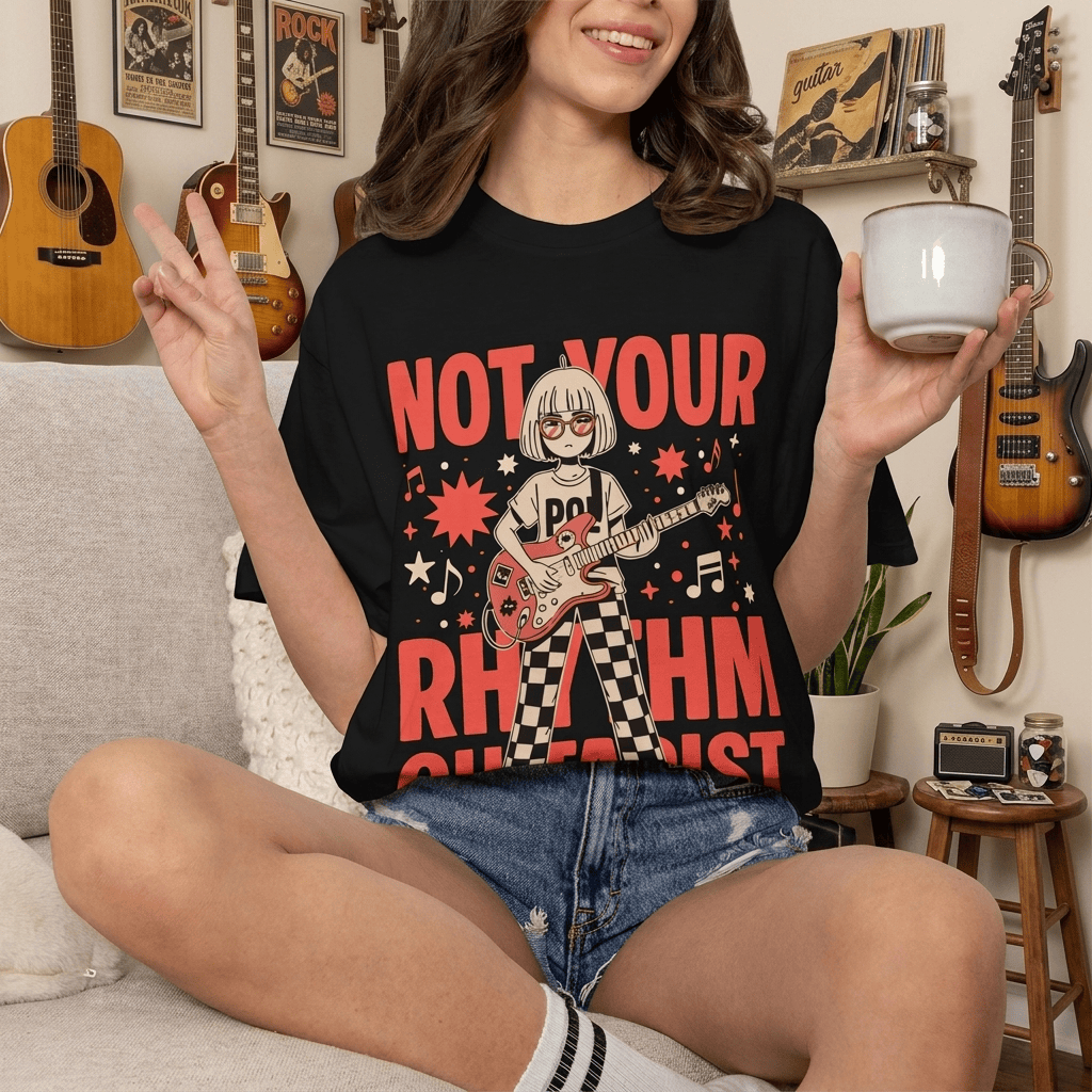 Not Your Rhythm Guitarist Women's Guitar T-Shirt