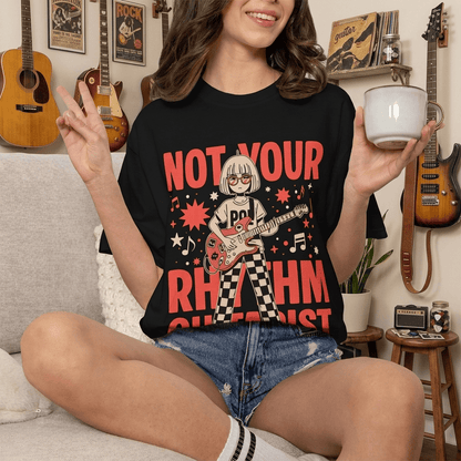 Not Your Rhythm Guitarist Women's Guitar T-Shirt