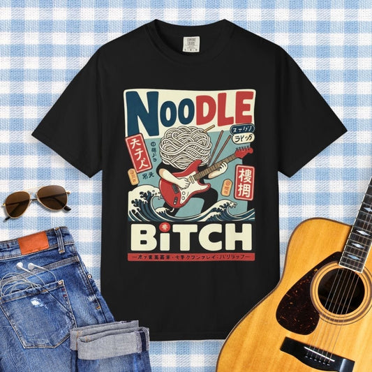 Noodle Bitch Guitar T-Shirt