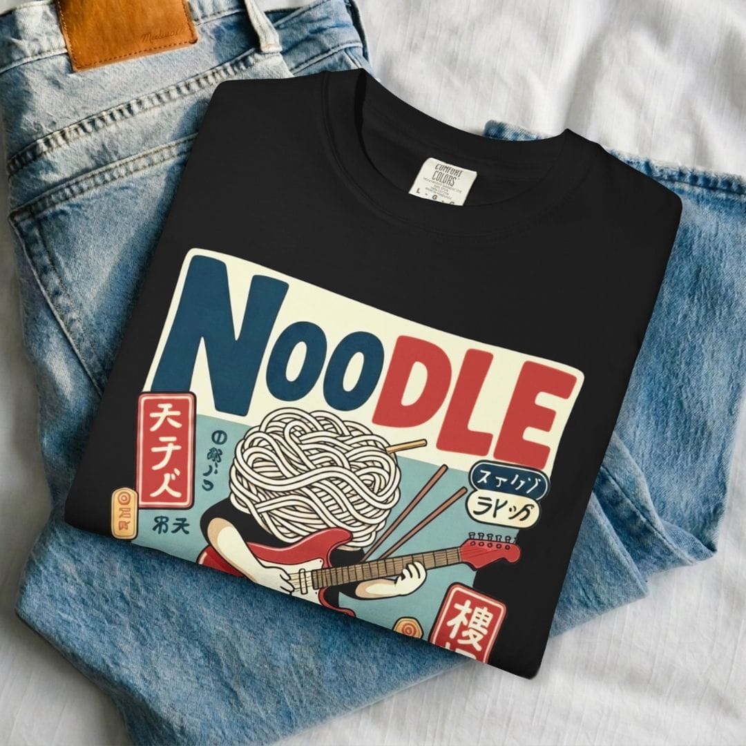 Noodle Bitch Guitar T-Shirt