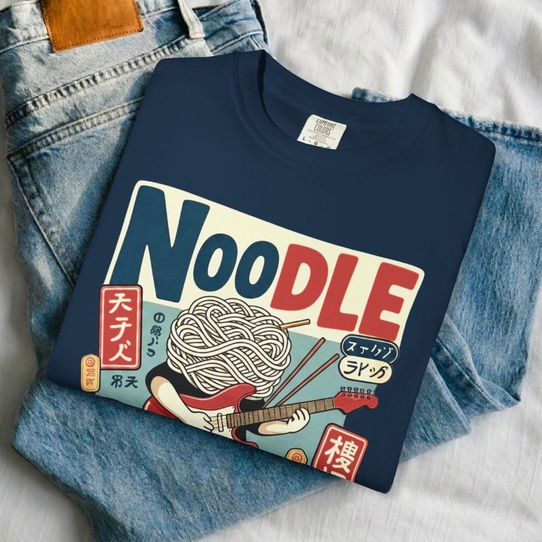 Noodle Bitch Guitar T-Shirt