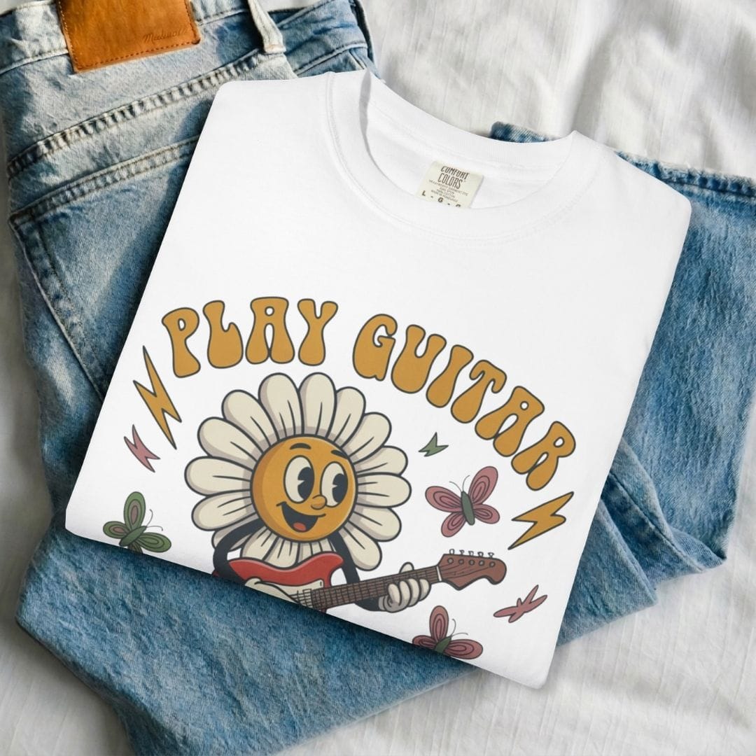 Play Guitar Daisy T-shirt