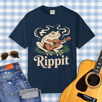 Rippit Frog Guitar T-shirt
