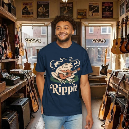 Rippit Frog Guitar T-shirt