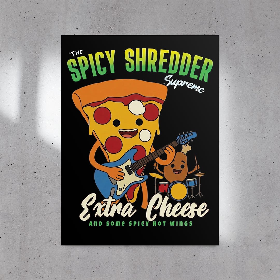 Spicy Shredder Supreme Poster (24"x32")