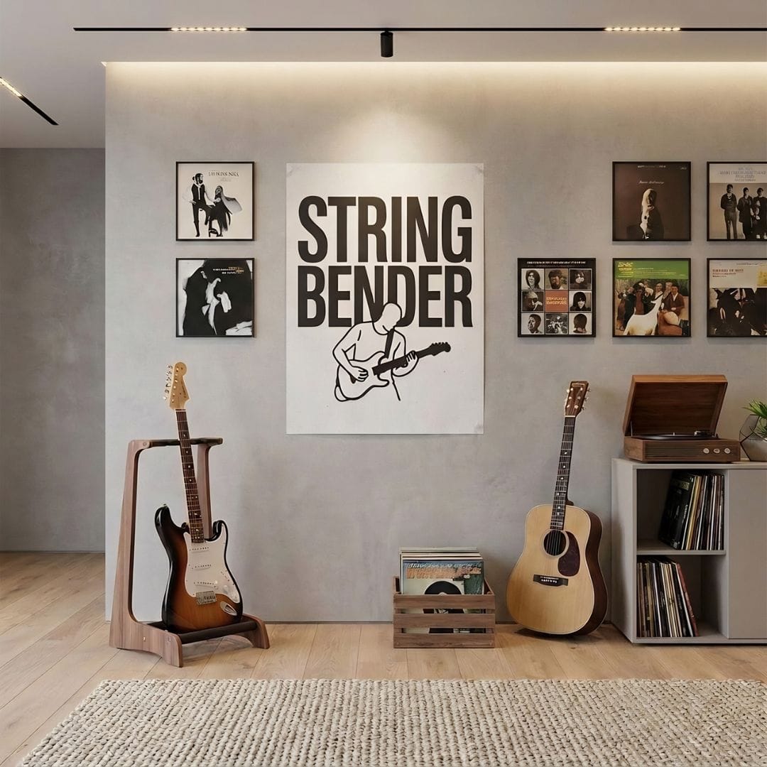 String Bender Guitar Poster (24"x32")