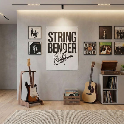 String Bender Guitar Poster (24"x32")