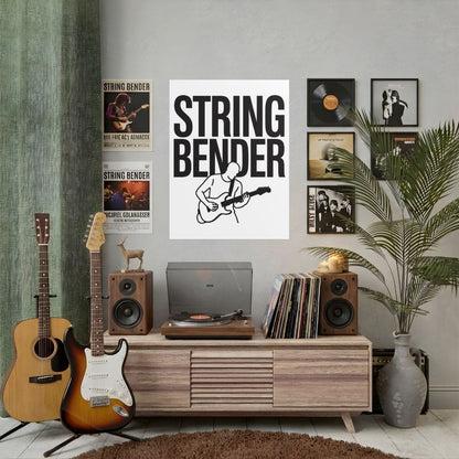 String Bender Guitar Poster (24"x32")
