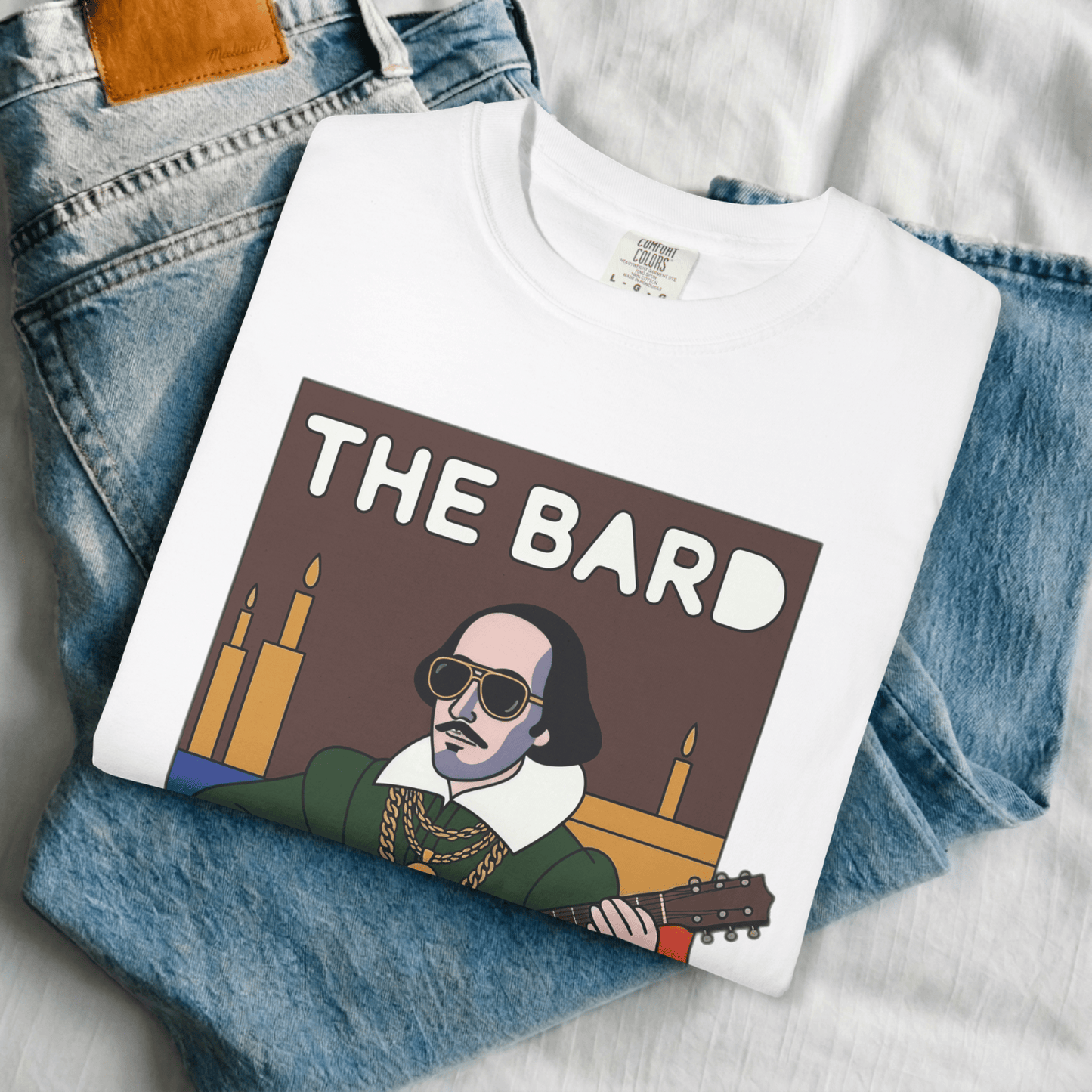 The Bard Of Shred Guitar T-shirt